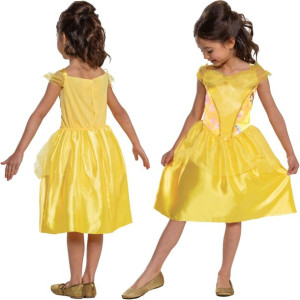 Kostium dla dzieci, Strój Karnawałowy Disney Bella 109-123 cm 5-6 lat
