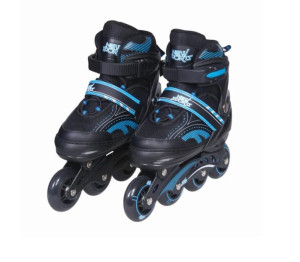 Rolki New Sports niebieskie, ABEC 7, rozmiar 35 - 38