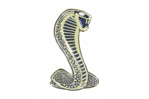 Emblemat Znaczek Cobra Złota