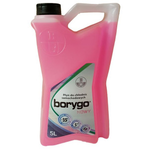 Płyn do chłodnic Borygo Nowy 5L