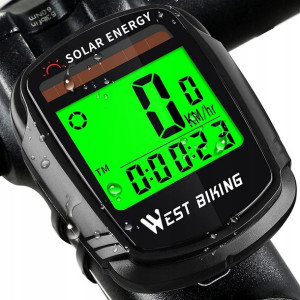 Licznik Rowerowy z Awaryjną Baterią Solarną