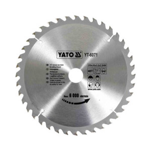 PIŁA widiowa 250X30X40T YT-6071 Yato