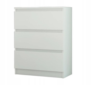 Komoda 3 szuflady 70cm RR-3 BIAŁY