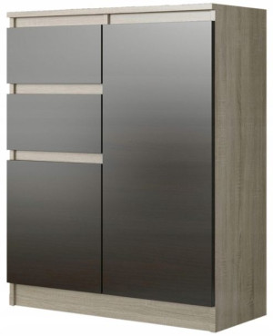 Komoda szafka 2 szuflady SS-2 SONOMA MIX WENGE