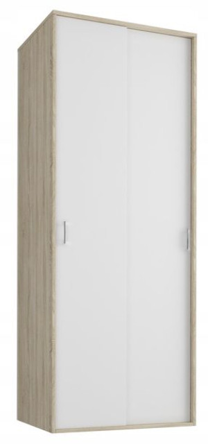Szafa przesuwna 2d 70cm UU-70P MIX SONOMA BIAŁY