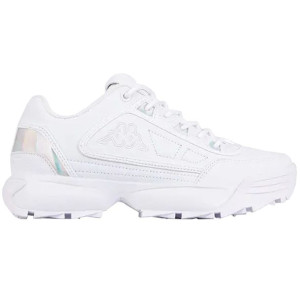 Buty damskie kappa rave gc biało-srebrne 242681gc 1010