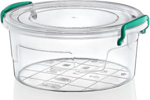 Pojemnik plastikowy 3,4L OKRĄGŁY MULTI BOX z pokrywką