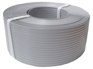 Taśma ogrodzeniowa 52mb CLASSIC LINE 95mm SZARA