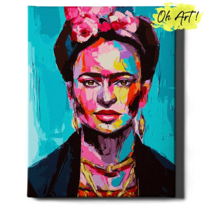 Obraz Malowanie po numerach 40x50 Cm / Jasna Frida / Oh Art