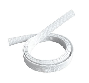 Peszel poliestrowy biały na kable A/V   1m/40mm