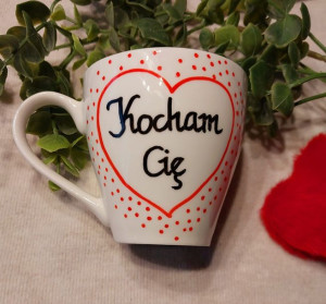 Filiżanka Kocham Cię w sercu