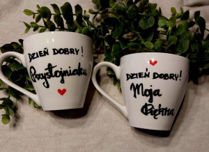 Kubki dla zakochanych Piękna Przystojniak