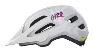 Kask dziecięcy juniorski GIRO FIXTURE II matte white pearl white ripple fad