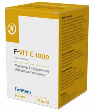 F-VIT C 1000 Witamina C ForMeds proszek 90 porcji