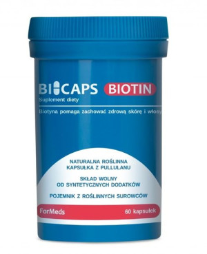 ForMeds BICAPS BIOTIN 60k - biotyna wit. H wit. B7