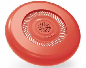 Głośnik bluetooth Hama Flying Sound Disc czerwony