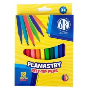 Astra Flamastry 12 kolorów