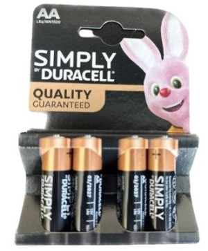 Bateria alkaliczna Duracell AA 4 szt