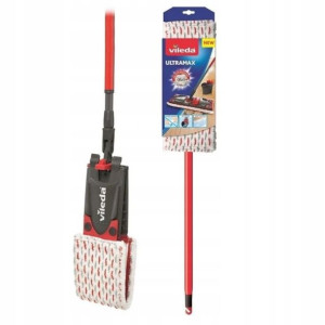 Mop Vileda Ultramax płaski z drążkiem