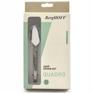 Łyżki stołowe BergHoff Quadro 12 sztuk