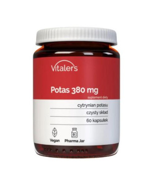 Vitaler's Potas 380mg Cytrynian Potasu