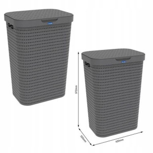 Kosz na bieliz. 55L Country antra 103270