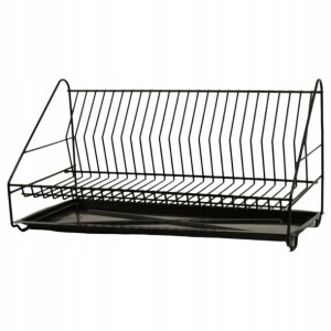 Suszarka do naczyń 1 poziom 50cm czarna