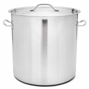 Garnek gastronomiczny 50L z pokrywką satyna
