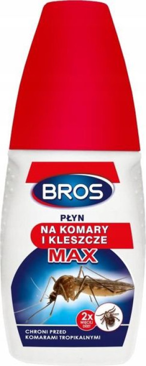 Płyn BROS na komary i kleszcze 50ml max