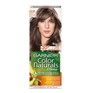 Garnier Color Naturals krem koloryzujący do włosów 6.00 Głęboki Jasny Brąz