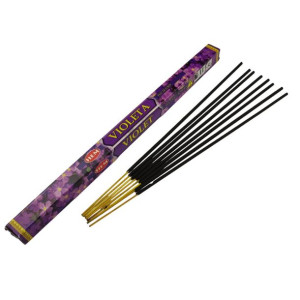 Kadzidełka HEM Violeta (fiołkowe) 8 sztuk