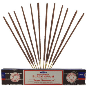 Kadzidełka Satya Nag Champa Black Opium 15g