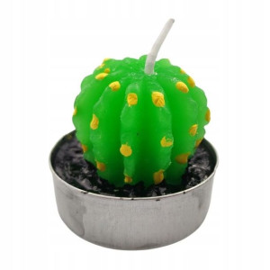 Świeczka Cactus - w kształcie kaktusa, jak kaktus