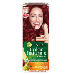 Garnier Color Naturals krem koloryzujący do włosów 6.60 Ognista Czerwień