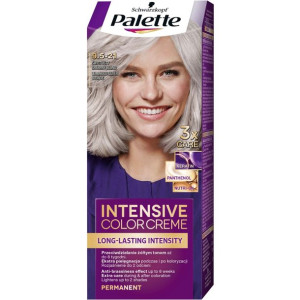 Palette Intensive farba do włosów w kremie 9.5-21 Świetlisty Srebrny Blond