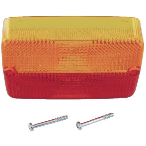 Klosz tylnej lampy zespolonej 120x80mm