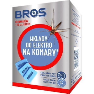 Wkłady do elektro na komary, 20 szt.