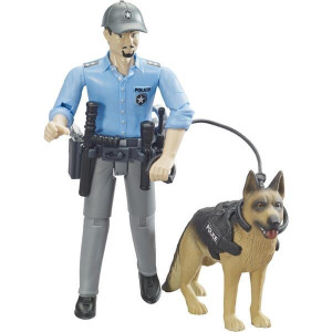 Figurka policjant z psem