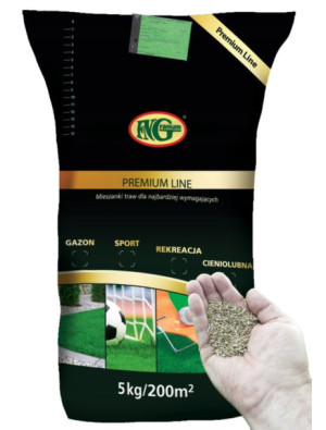 Trawa Gazonowa Premium Wolno Rosnąca Ozdobna 5kg