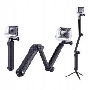 Selfie Stick Kijek Uchwyt 3way Do Gopro 10 9 8 7 6