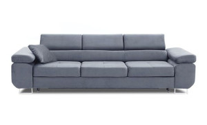 Welurowa Kanapa Funkcjonalna Sofa