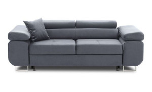 Welurowa Sofa Rigatto Nowoczesna Kanapa