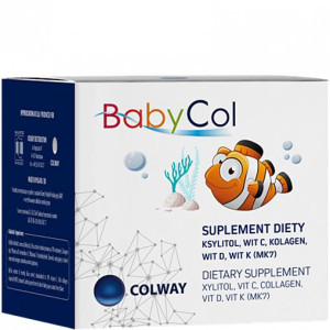 Witaminy dla dzieci i kolagen COLWAY BabyCol 60 kapsułek