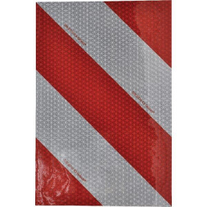 Folia naklejana do tablic ostrzegawczych, 282 x 423 mm, prawa