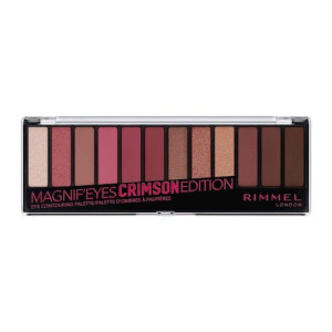 Rimmel Magnif'Eyes paleta cieni do powiek 007 Crimson Edition 14.16g