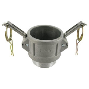"Gniazdo Camlock typ B aluminium, gwint zew. 2"""
