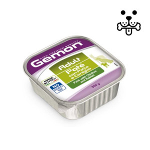 Karma dla psów Gemon Pate Kurczak z Królikiem 300g