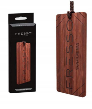 Fresso Signature Man Drewniana zawieszka zapachowa