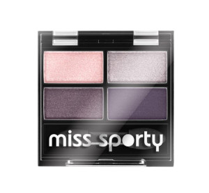 Miss Sporty Studio Colourpoczwórne cienie do powiek 402 Smoky Green Eyes 5g