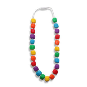 Silikonowy naszyjnik dla dziecka kolorowy Jellystone Designs